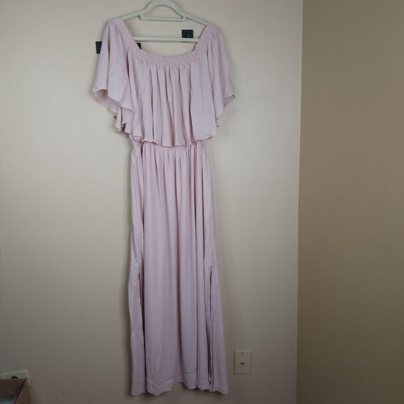 Show Me Your MuMu Dresses & Skirts - Show Me Your Mumu Hacienda Maxi Dress in Dusty Blush Women's Size 2X